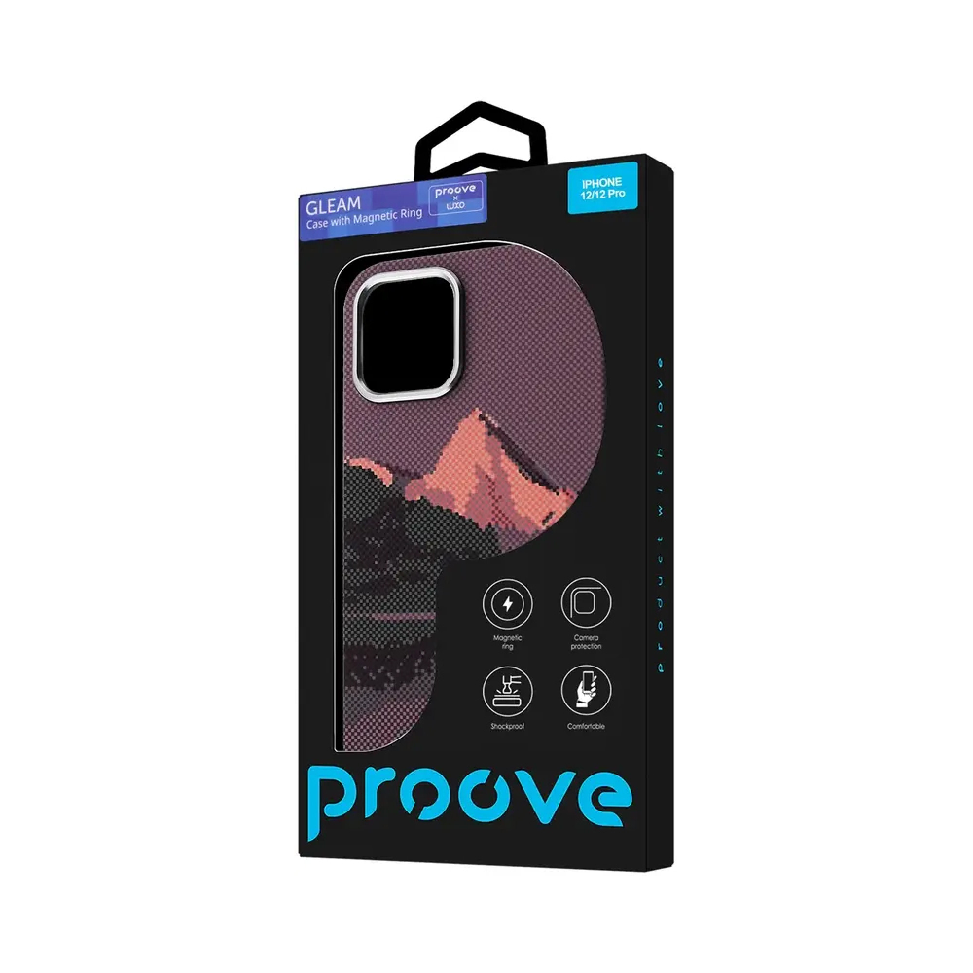 Чехол Proove Gleam Case with Magnetic Ring iPhone 12/12 Pro (gold peak)